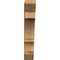 Ekena Millwork Balboa Slat Rough Sawn Bracket, Western Red Cedar, 6"W x 32"D x 36"H BKT06X32X36BOA06RWR - alternate 2